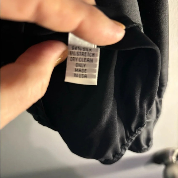 Ramy Brook‎ Womens Silk blend size XS sleeveless cowl neck top w/elastic waist - Picture 5 of 5